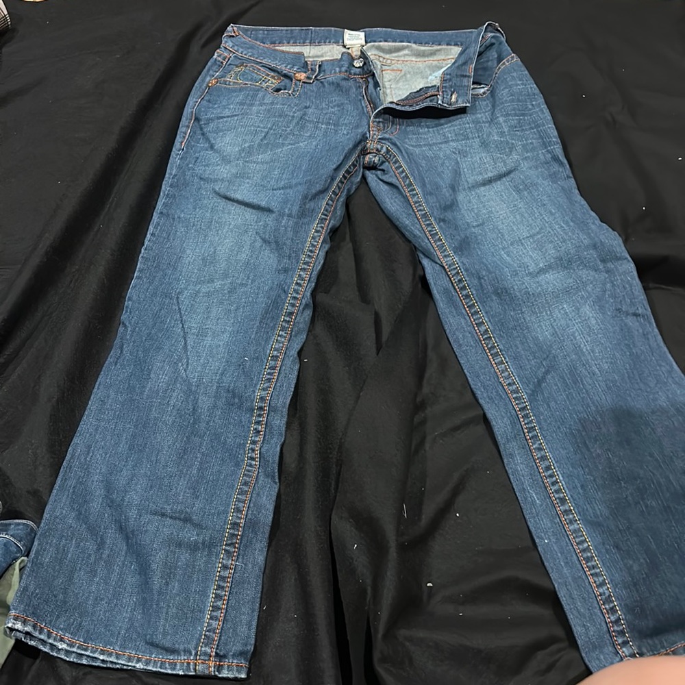 True Religion Unisex Jeans 38 X 33 Great condition